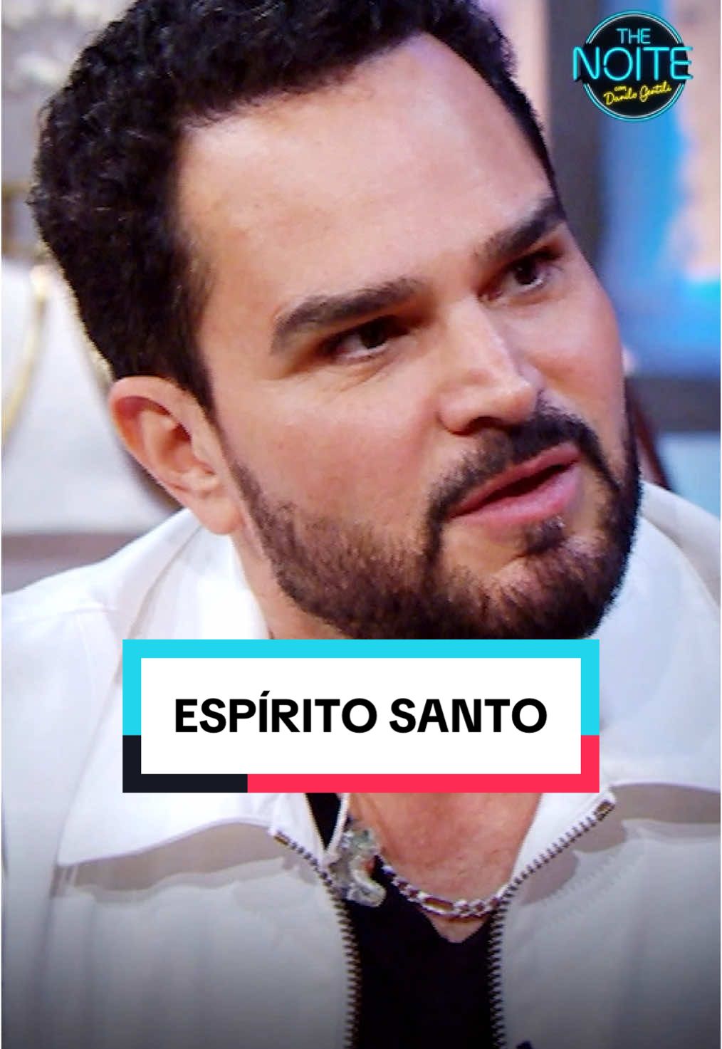 Luciano fala sobre a força do Espírito Santo em sua vida 🙏🏼 #sbt #thenoite #danilogentili #thenoitecomdanilogentili #lucianocamargo #fé