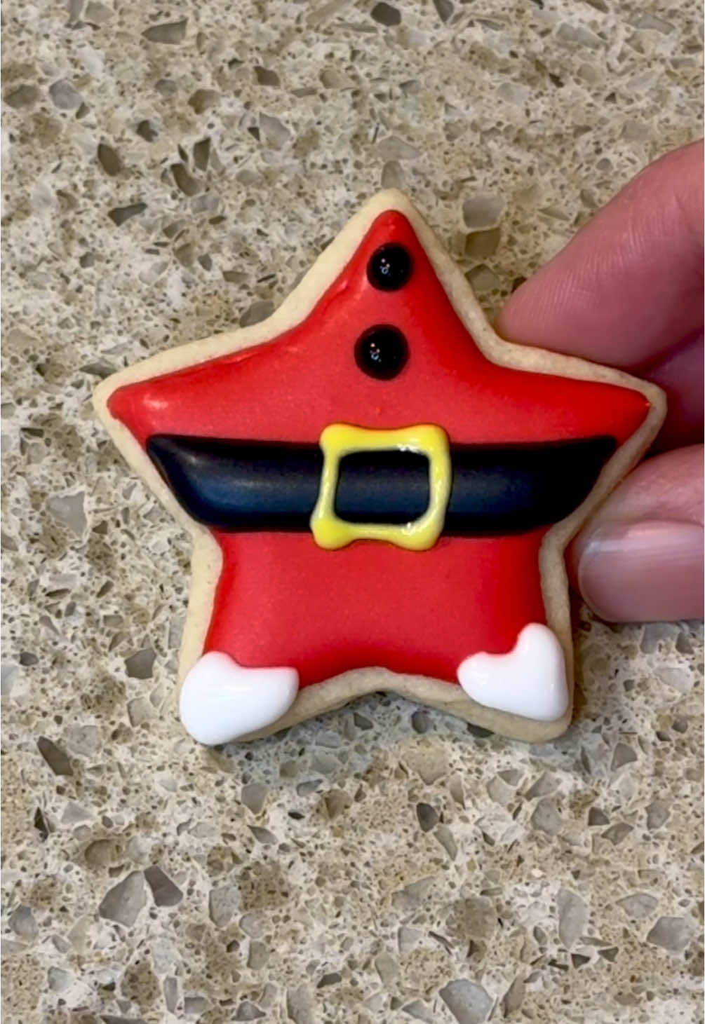 Santa Claus Sugar Cookie #cookie #christmas #christmascookies #santa #santaclaus #sugarcookies 