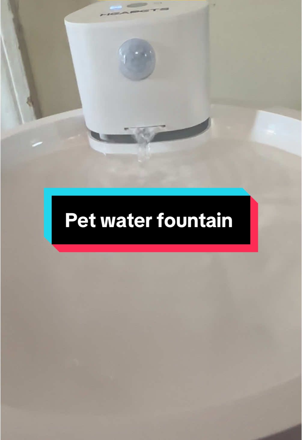 Heapets Smart Wireless Pet Water Fountain -∞ W 100 oz Large Capacity, 60-Day Battery, 5-Stage Filtration, Dual Sensor Technology#fypシ#pet#cat#waterfountain#TikTokShop#viralvideo#goviral#holidayhaul 