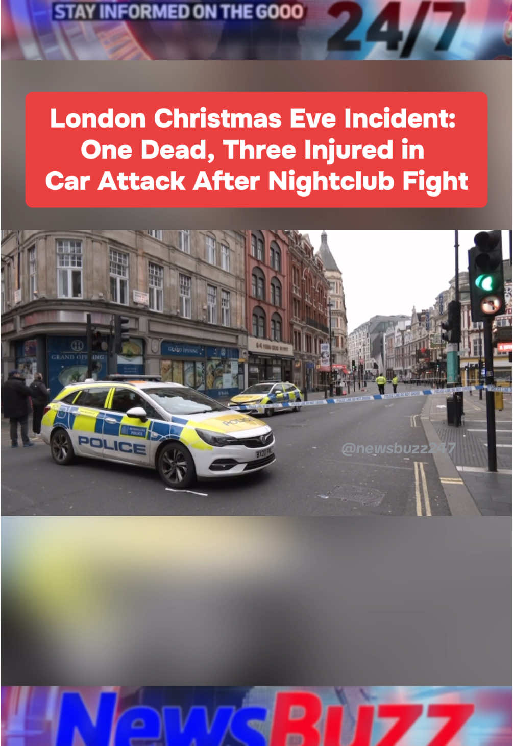 London Christmas Eve Incident: One Dead, Three Injured in Car Attack After Nightclub Fight #london #attack #christmas #christmaseve #fy #fyp #fyf #londonforyou #policecase #londonpolice #metropolitan 