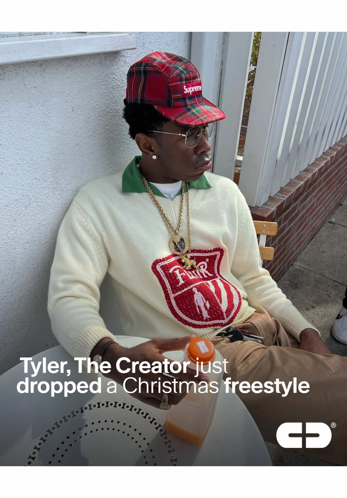 Bro blessed us this Christmas‼️ #tylerthecreator #chromakopia #freestyle #newmuisc #christmas 