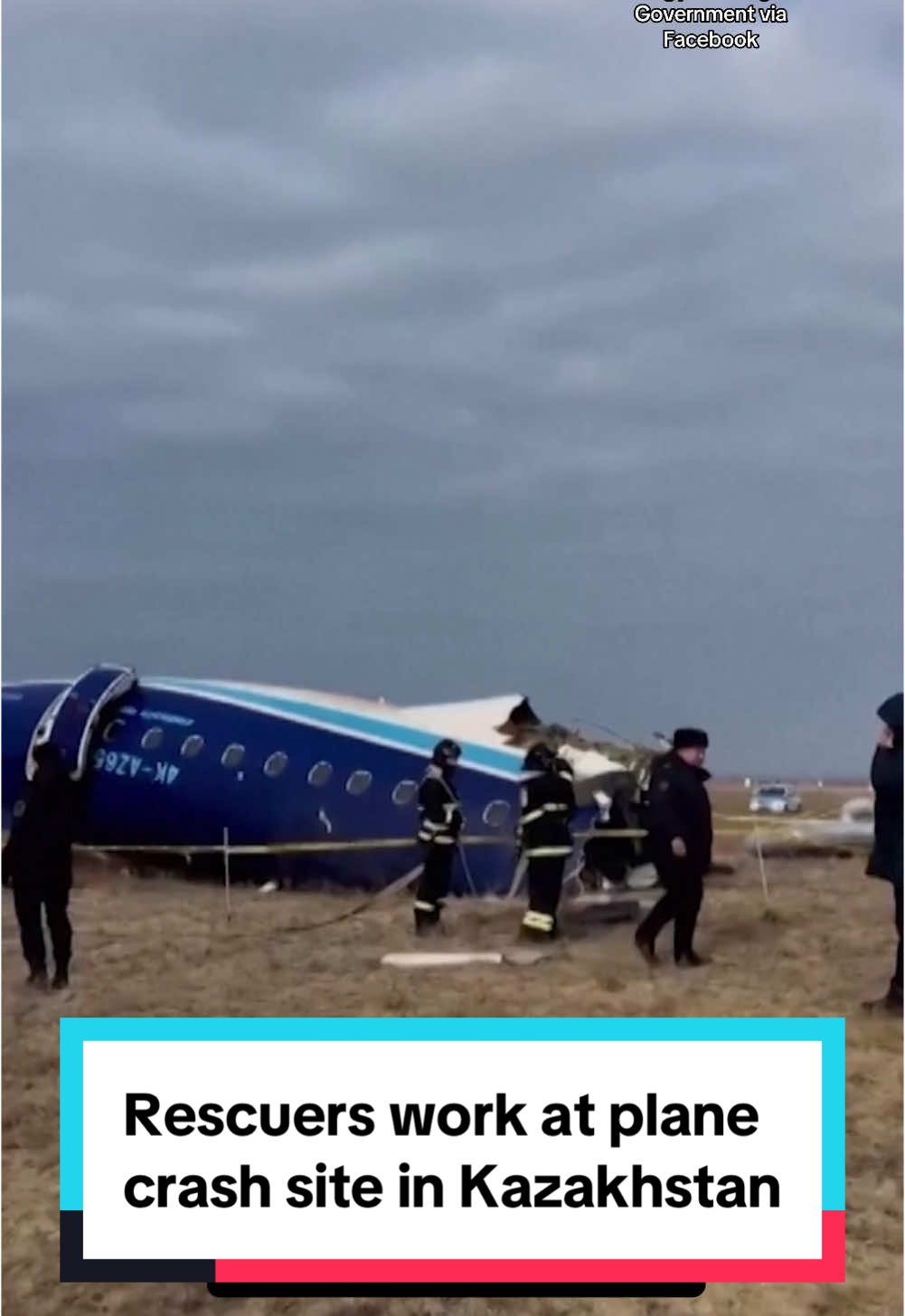 An Embraer passenger plane operated by Azerbaijan Airlines flying from Azerbaijan to Russia crashed near the city of Aktau in Kazakhstan on Wednesday, with 62 passengers and five crew on board, Kazakh authorities announced, saying that 28 people had survived. Kazakhstan's emergencies ministry said that fire services had put out the blaze and that the survivors, including two children, were being treated at a nearby hospital. #Kazakhstan #aktau 