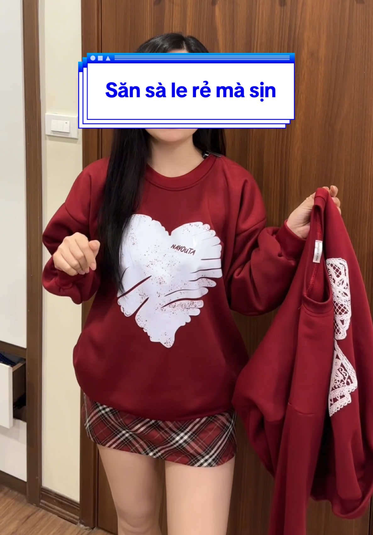 Săn sà le rẻ mà sịn #xuhuong #thoitrangnu #aonibong #aohoodie #tết 