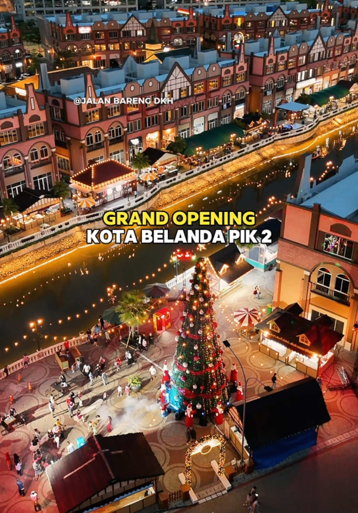 KOTA BELANDA PIK 2 DESTINASI LIBURAN NATAL & TAHUN BARU🔥 Baru aja Grand Opening Kota Belanda yang vibesnya seperti KANAL BELANDA jadi spot yang gak boleh kamu lewatin pas lagi jalan ke PIK untuk habiskan waktu liburan dan menyambut tahun baru 2025 dimana ada banyak pertunjukan yang seru dan GRATIS ya, selain itu bisa kulineran juga lho…Seru banget, foto foto juga bagus banget disini..✨✨ TAG & SHARE siapa yang mau liburan kesini Lokasi nya di 📍KOTA BELANDA @kotabelandapik  LA RIVIERA - PIK 2 #KotaBelandaPIK2 #KotaBelanda #KotaBelandaPIK #KotaBelandaLaRiviera #KotaBelandaLaRivieraPIK2 #LaRivieraPIK #LaRivieraPIK2 #ExplorePIK #KabarPIK #EnjoyPIK #PIK #PIK2 #Placetogo #PlacetogoJKT #KulinerPIK #InfoKulinerPIK #InfoKuliner #InfoKulinerJakarta #Kuliner #KulinerIndonesia #KulinerTangerang #InfoJakarta #JakartaInfo #ExploreJakarta #InfoPIK #JakartaHits #TangerangHits #WisataViral #foryou #fyp 