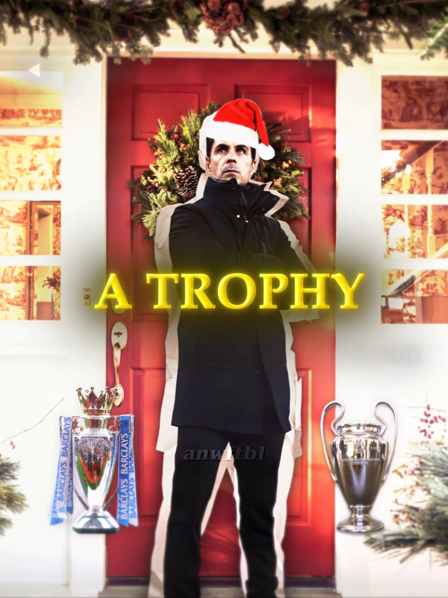 All I Want for Christmas: a trophy for Arsenal! 🏆🎁 | merry christmas! 🎄 | #arsenal • #edit • #viral • #foryou • #fyp • #xyzbca • #trending • #aftereffects • #christmas