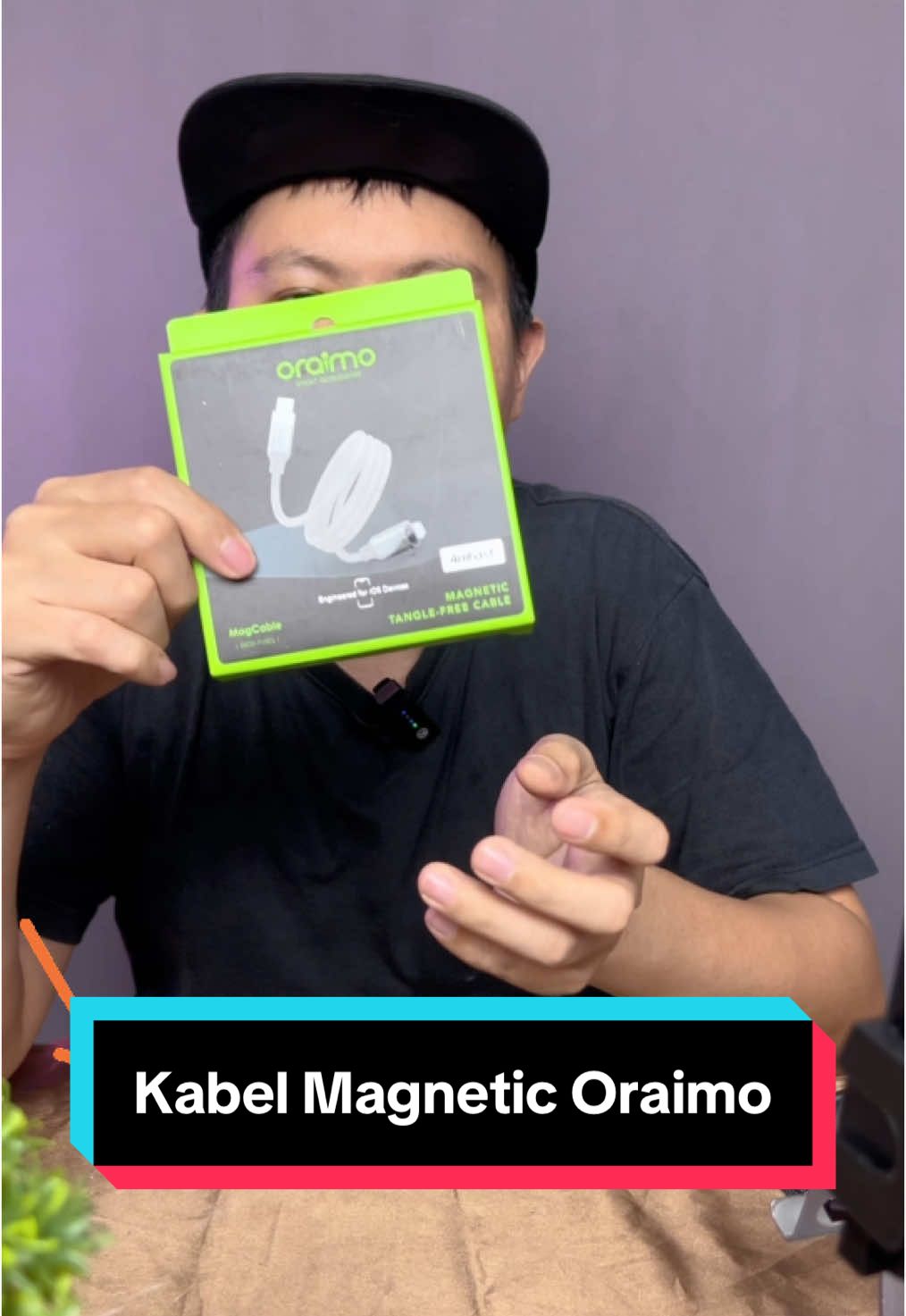 Kabel Magnetic Oraimo type-C ke iPhone #kabelmagnetic #usbmagnetic #usboraimo #oraimo #kabelmagnet #wibgajian #wibgajiansale 