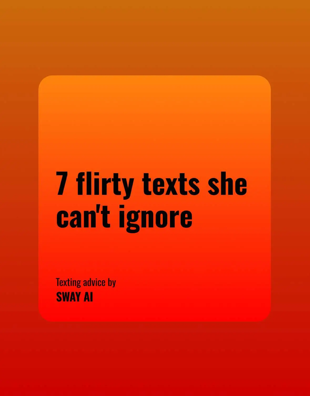 7 flirty texts she can’t ignore #datingadvice #menadvice #fyp #datingadvice101 #rizz #ConfidentTexting 