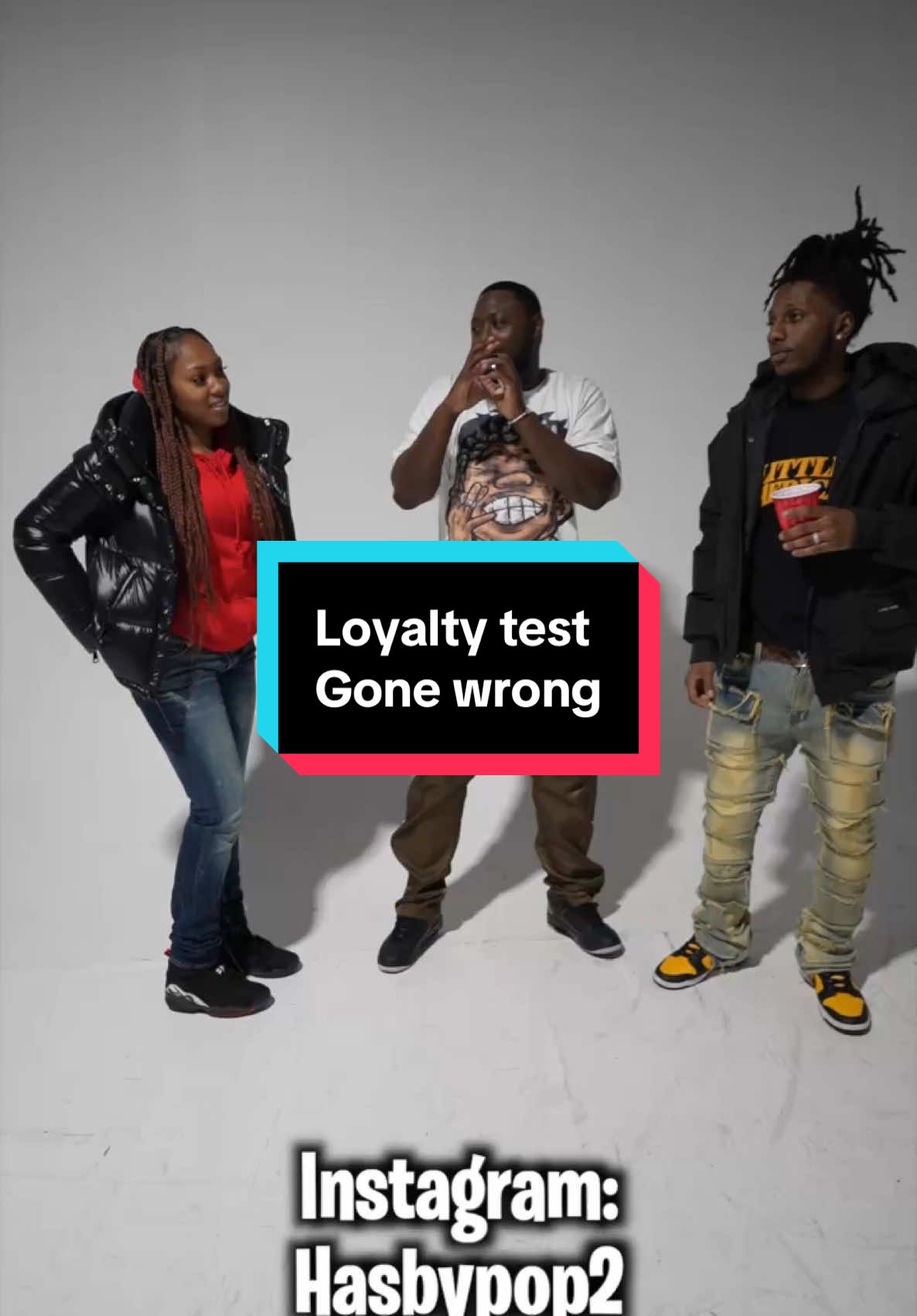 Her boyfriend is not loyal to her🤯😩 #fyp #fypシ #foryoupage #viral #fypシ゚viral #loyaltytest #viralvideo #xyzbca *We are  professionals Tiktok nobody was harmed do not take my video down*