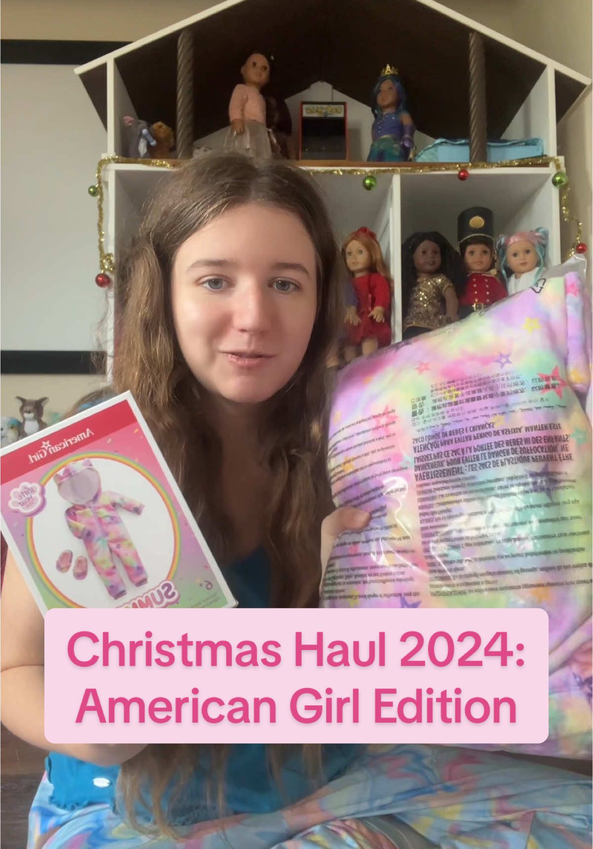 Merry Christmas🩷 - #christmas #christmashaul #christmas2024 #christmasgift #gift #americangirl #americangirldoll #ag #agdoll #agtok #americangirltok #giftideas #haul #nostalgia #childhood #90s #2000s #2010s #kirstenlarson #summermckinny #holiday #holidayhaul #doll #dolls #dollcollector #dollcollection #collector #collection 