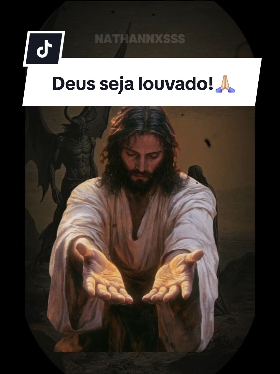 Ouça Ele por um minuto.  #jesus #ronaldinho #redentor #jesusnaoteesqueceu #creatorsearchinsights #jesuserei #deuseterno #foryoupage #fyp #jesusbrevevem 