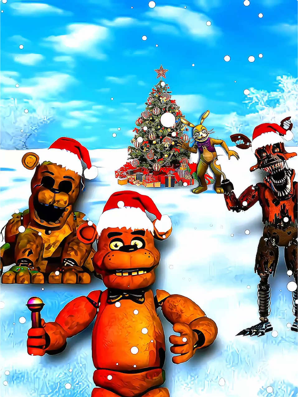 Merry christmas #fivenightsatfreddys #fypfnaf #fyp #fnaf #fnafedit 