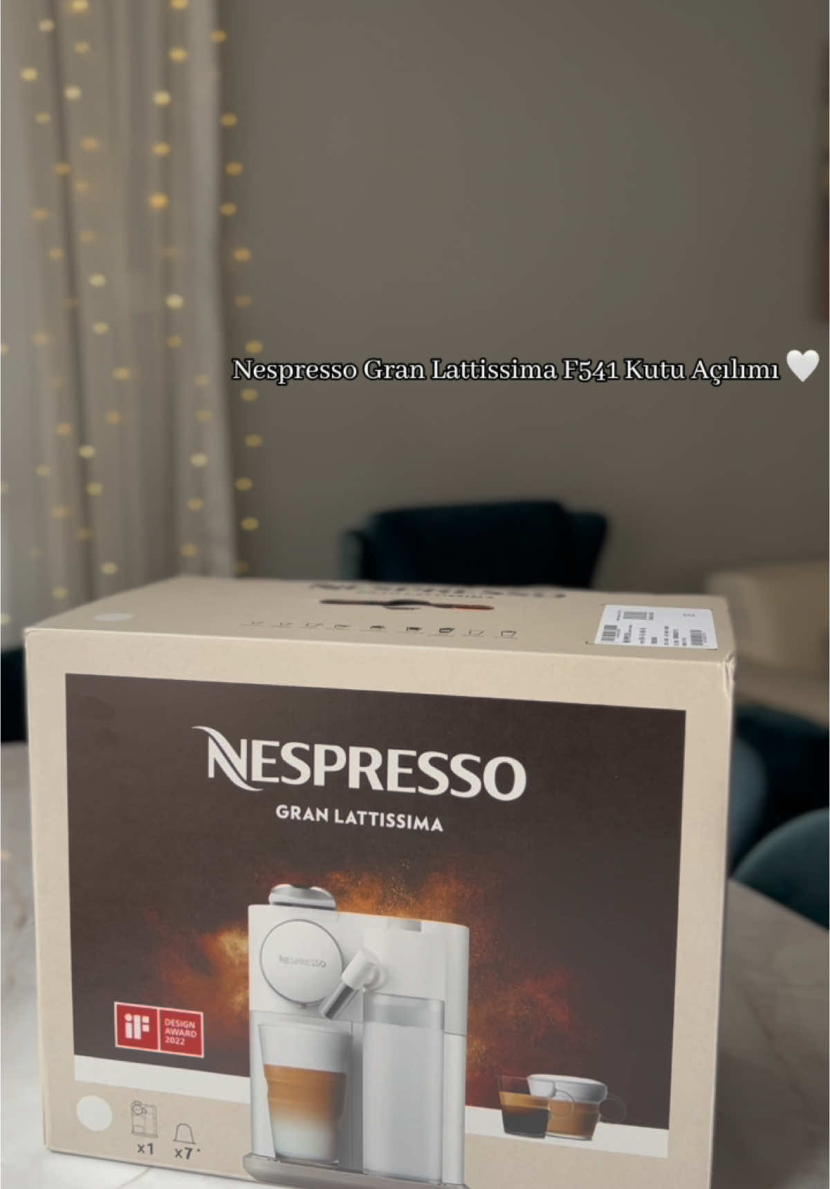 Nespresso Gran Lattissima F541 kutu açılımı  @TikTok @Nespresso @tiktokglobal @TikTok Türkiye @TikTok Trends #izmir #coffee #kesfetbeniöneçıkart #nespressotalents #nespresso #kahve #kahvemakinası 