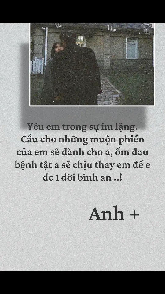 Cầu cho nửa đời sau Em được an yên! #tamtrang #fyp #xuhuong #Anh 