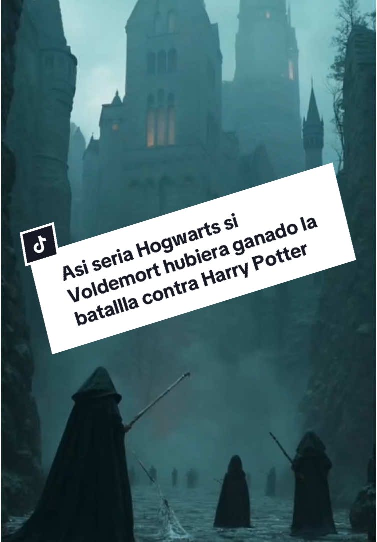 Asi seria Hogwarts si Voldemort hubiera ganado la batallla contra Harry Potter #peliculas #harrypotter #voldemort #jkrowling 