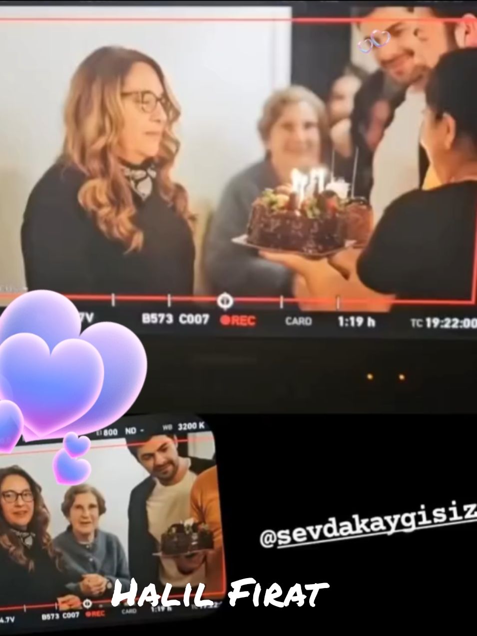 Cumpleaños 🎂 de Sevda ,está Cemre también ya que ésto está dentro del set de grabación #gokberkyildirim #zeyhal #ruzgarlitepe #fyp #foryou #parati 