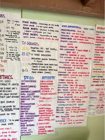 sharing my wall notes for everyone who's preparing for their PNLE!! Goo Future RN's💗 #pnle #nursingnotes #futurerns❤️💉 