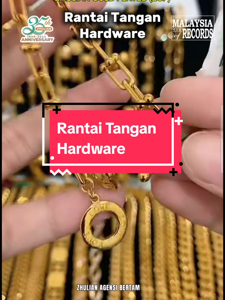 Rantai Tangan Hardware. Design Cantik, Kualiti Terbaik, Harga Mampu Milik. Pilihan wanita bijak 🥰🥰 #CapCut #fypage #perhiasanwanita #wanitahebat #zhulianbertam #zhuliangoldplated #zhulianjewellery #pilihanyangterbaik #perhiasan #wanitabijak #zhulianmalaysia 