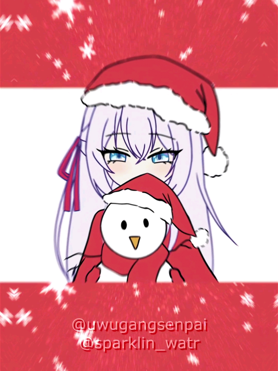 Alya is wishing you a Merry Christmas!  - Animation cr: @iva  - The Christmas version of rabbit hole with Alya! I have more to come, stay tuned! ☺️🫰 Alya from Roshidere. #rabbithole #animedancegirl #alya #roshidere #uwugang #ramensqd 