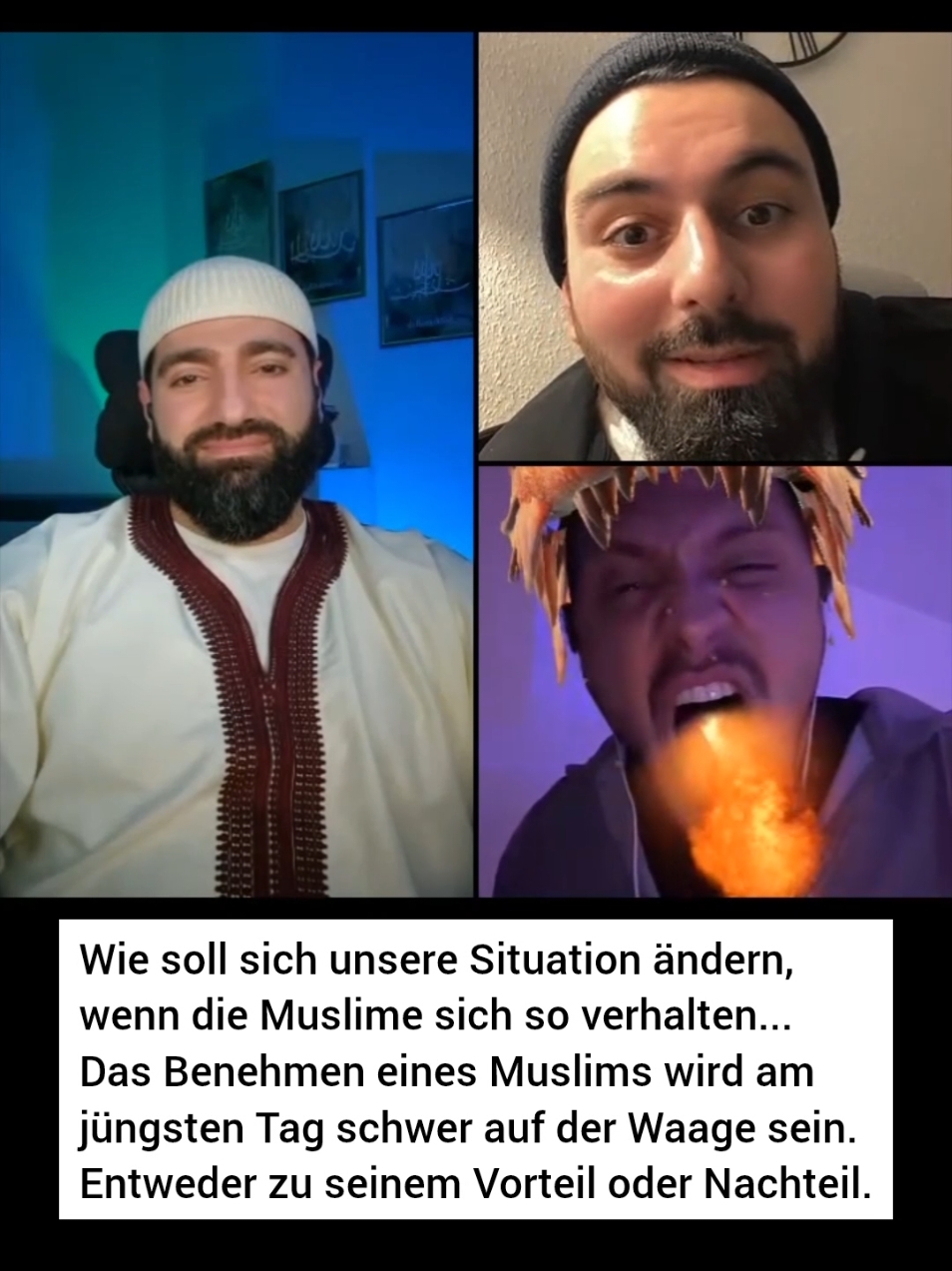 @Mr.Reminder12  Möge Allah ihn rechtleiten. #tiktoklive #muslim 