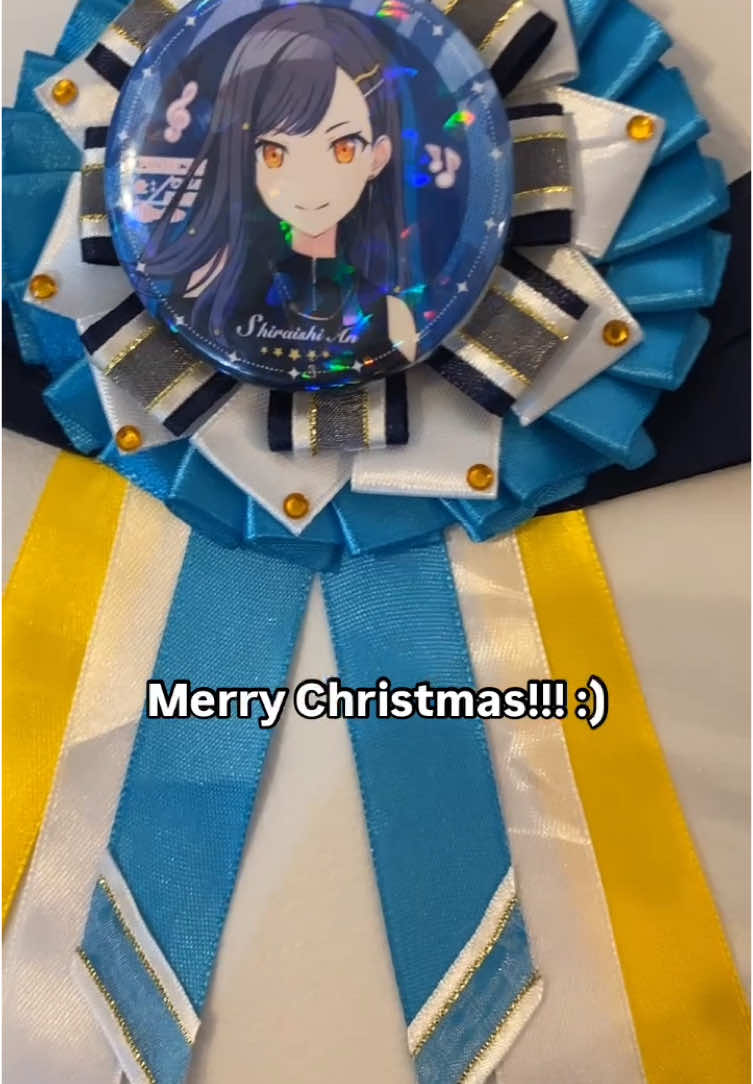 [NOT A TUTORIAL this is my first time making a rosette :’) ] MERRY CHRISTMAS!! Not what I usually post but I already recorded and edited it so might as well post it here… #rosette #itabag #anshiraishi #projectsekai #prsk #pjsk #pjskcolorfulstage 