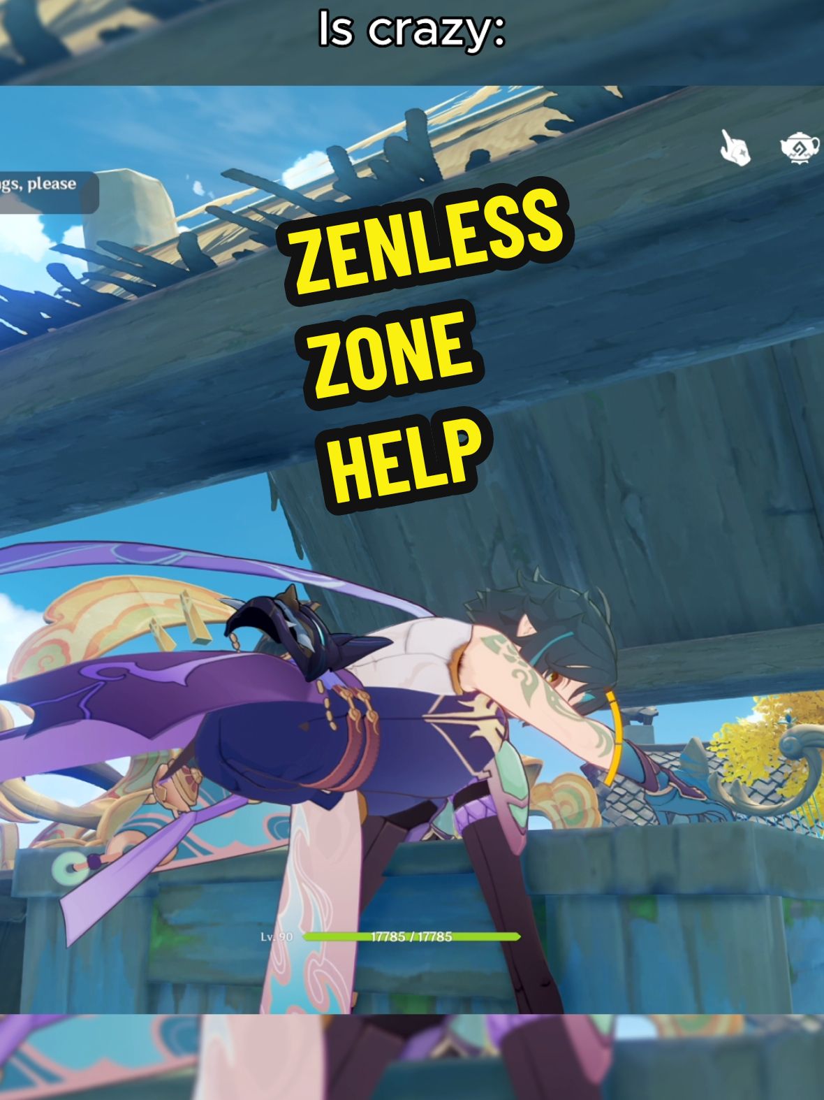 Zenless Zone Zero looks like a crime against humanity... Pretending that Genshin has no weird shit ofcourse (Its literally nothing but weird shit) #genshin #GenshinImpact #hoyoverse #hoyocreators #gaming #fyp 