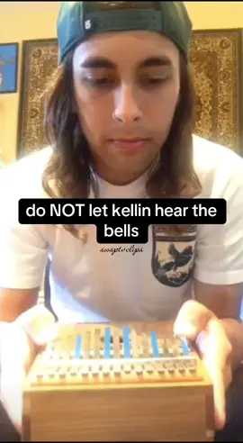 He plays the kalimba so beautifully  #vicfuentes #ptv #piercetheveil #kellinhatesbells #tonyperry #jaimepreciado #lonielrobinson #fyp #funny #meme
