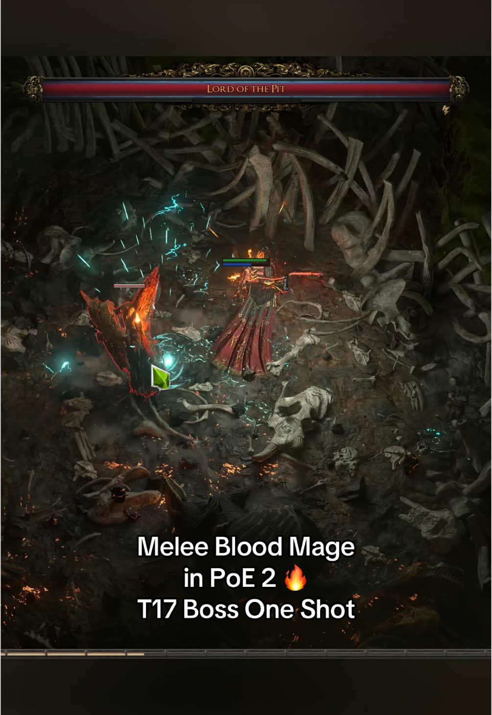 Blood Mage melee build is OP, ez one shot T17 bosses 🔥 #pathofexile2 #poe2 #poe #pathofexile #GamingOnTikTok #gamingvideos #grindinggeargames #ggg 