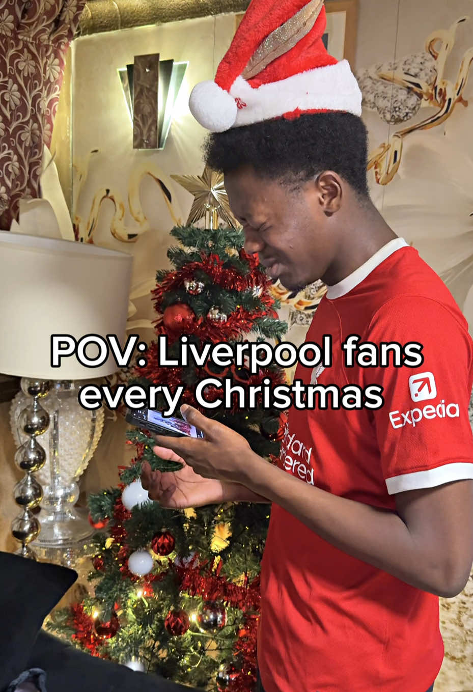 NOT AGAIN 😩 #fyp #foryou #foryoupage #football #footballtiktok #footballvideo #footballfunny #lfc #liverpoolfc #liverpool #mosalah #christmas #fypp 