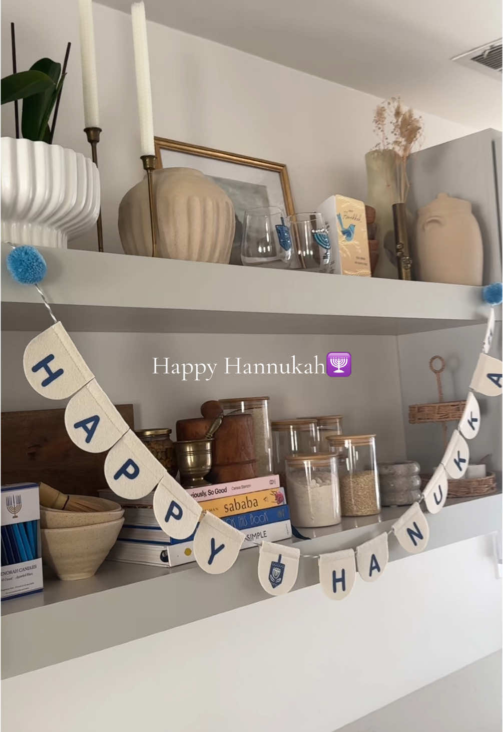 Target absolutely killed it with the hannukah decor this year 💙💙💙💙 #happyhanukkah #jewish #jewishtiktok #menorah #happyholidays #hannukah #hannukahdecor #holidayvibes #targetfinds #targetbullseye #target 