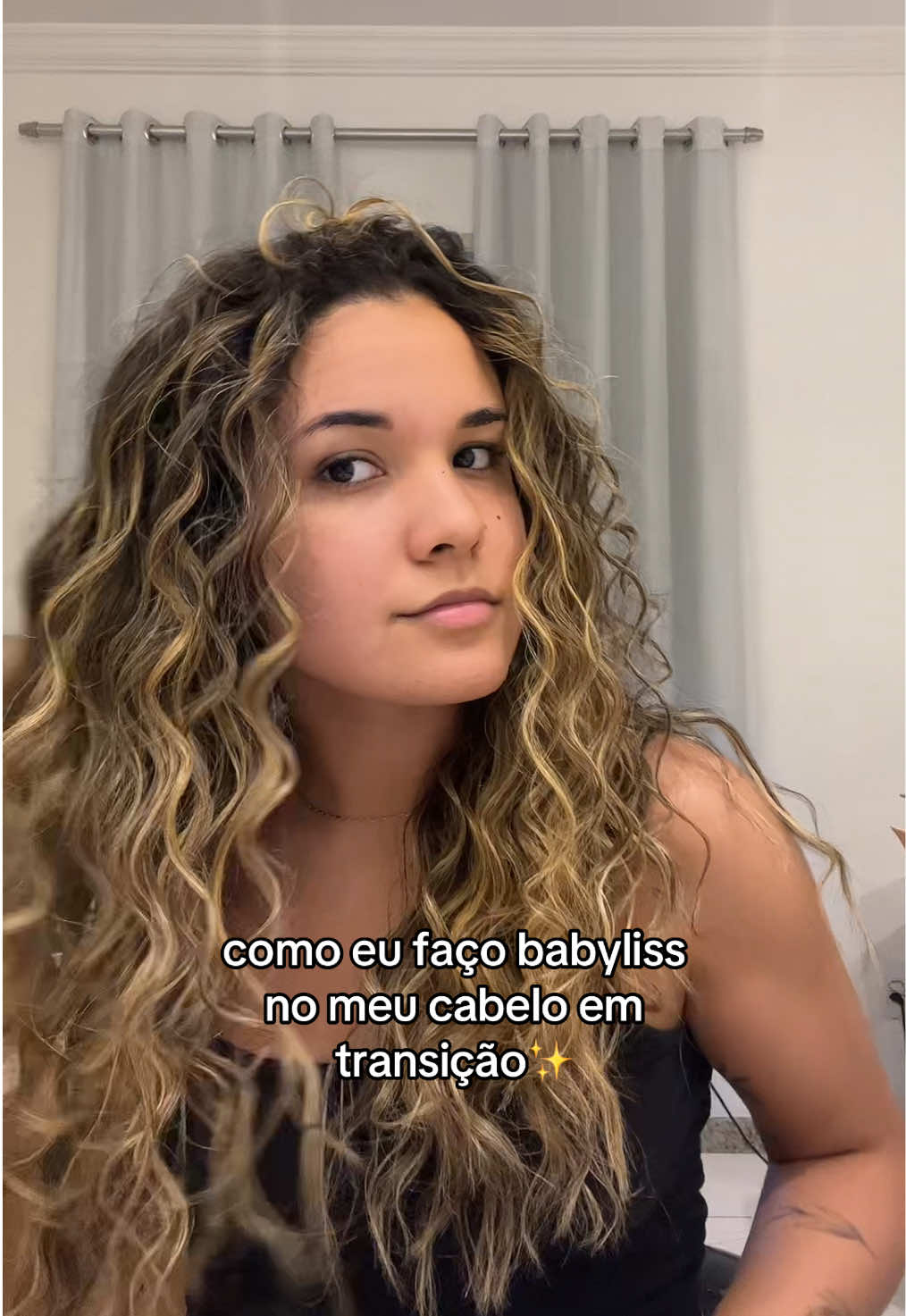 babyliss na transição capilar cabelo cacheado ✨ #babyliss #transicaocapilar #tratamentocapilar #cabelocacheado #cabeloslongos #cabelossaudaveis #curlyhairtutorial 