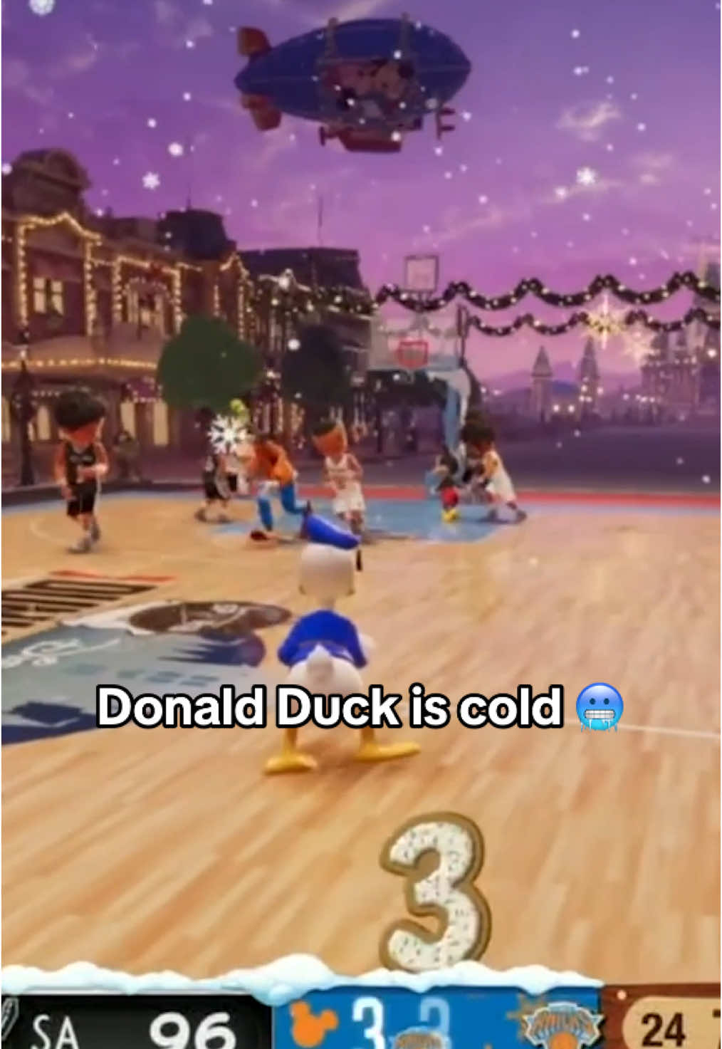 #donaldduck #NBA #basketball #christmas 