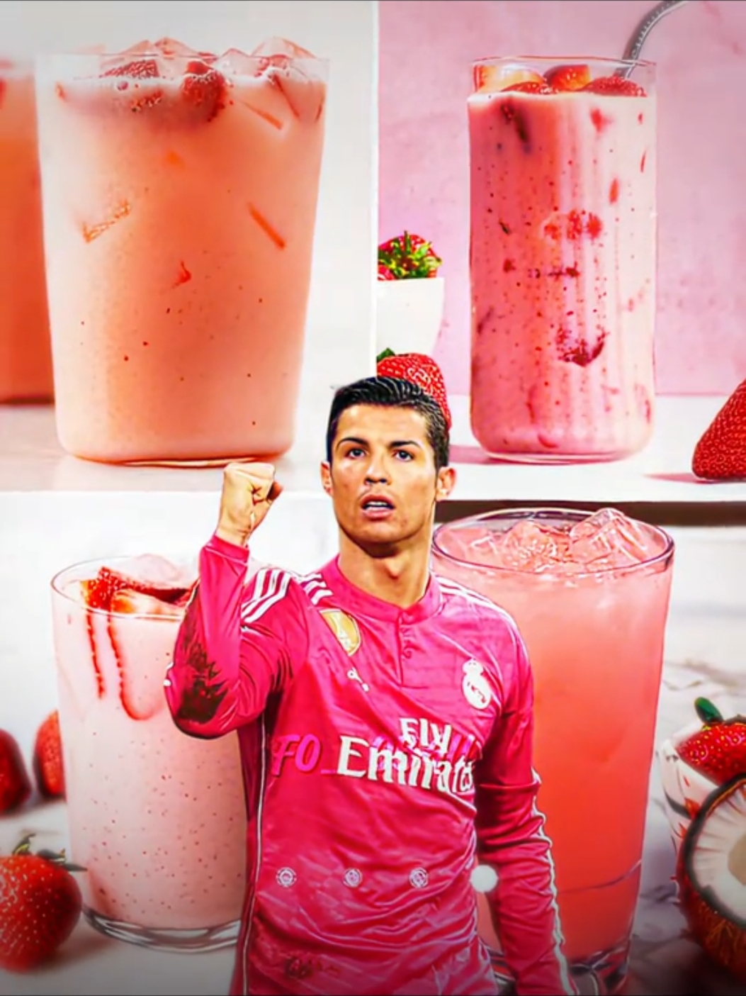 Pink Kit Ronaldo🤩 #football #viral #fo__oball #goat #cristianoronaldo #ronaldo #portugal #realmadrid #cr7 #fyp #pink