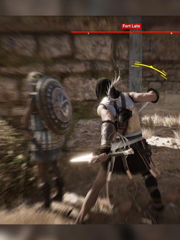 Duel against a great Athenian guard#assassinscreed #assassinscreedodyssey #assassins #gaming #gameplay