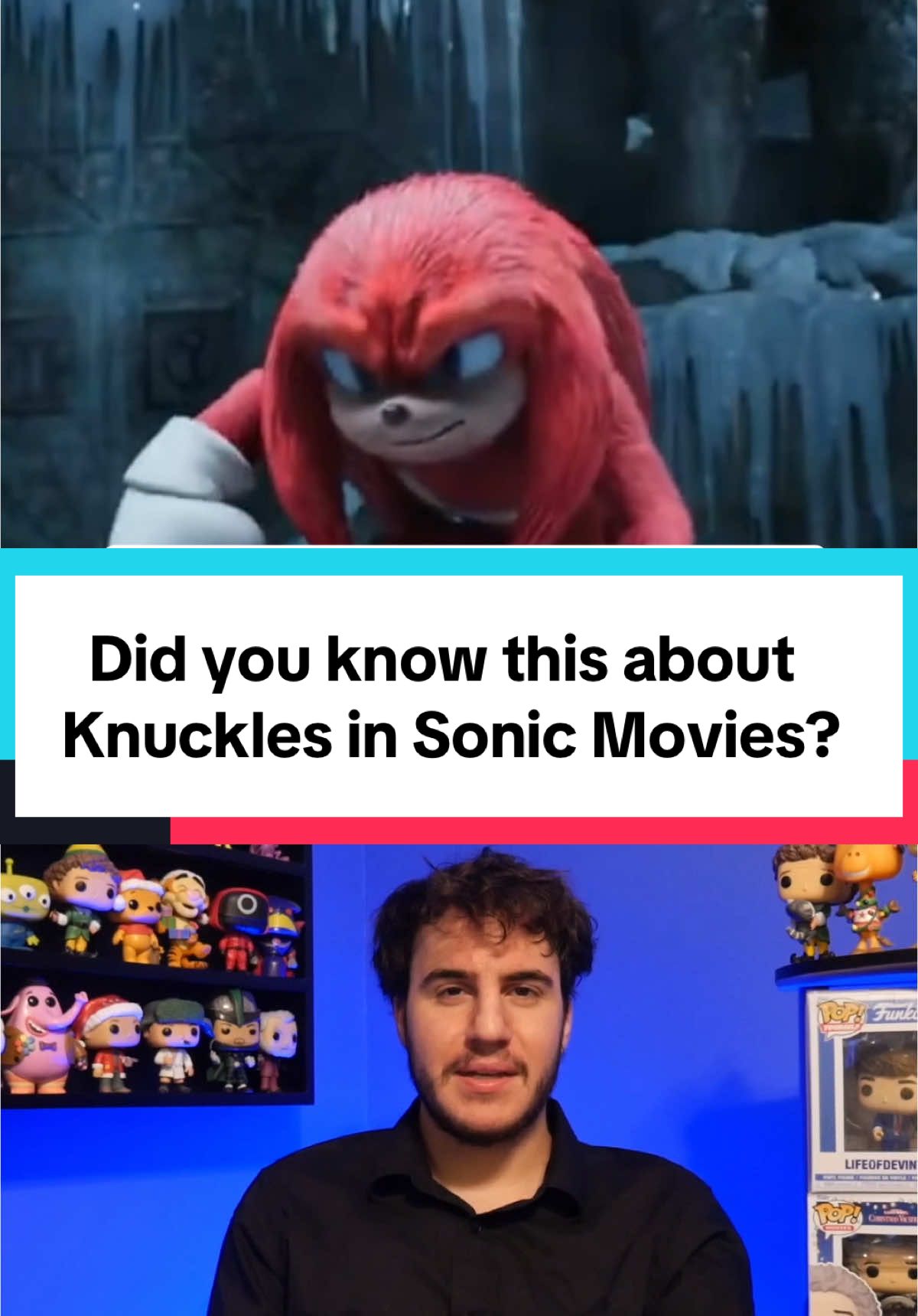 Did you know this about Knuckles in Sonic? #sonic #sonicthehedgehog #sonictheheadgehog3 #sonicmovie #sonicthehedgehogmovie #sonic2 #sonic3 #sonic3movie  #moviedetails #hiddendetail #moviefact #moviefacts #movieclips #moviescenes #behindthescenes #easteregg #eastereggs 