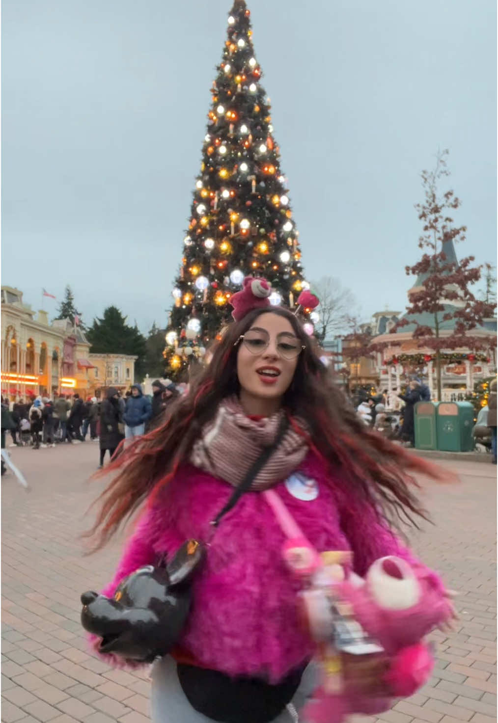 Risposta a @erika👑 buon Natale da Disneyland ❤️#disnelandparis #francia #feliznavidad #disneyland 