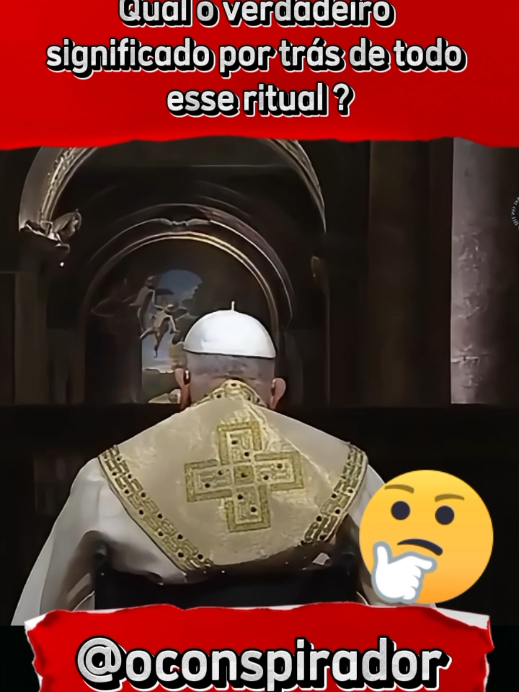 #curiosidades  #conspiração  #mistério  #papa #vaticano #ritual #portal #portas