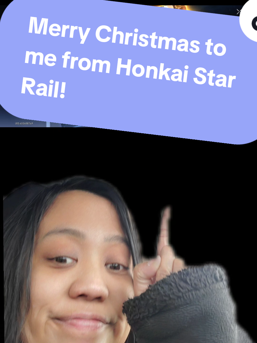 Merry Christmas to me from Honkai Star Rail #HonkaiStarRail #hsr #fugue #tingyun #christmas #gacha #honkai #greenscreen 