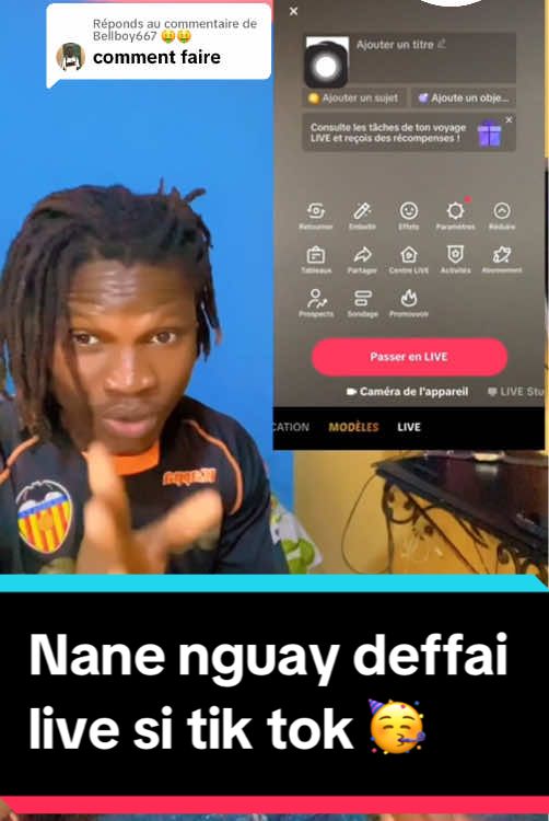 Réponse à @Bellboy667 🤑🤑 Nane nguay deffai live si tik tok 🥳 facilement