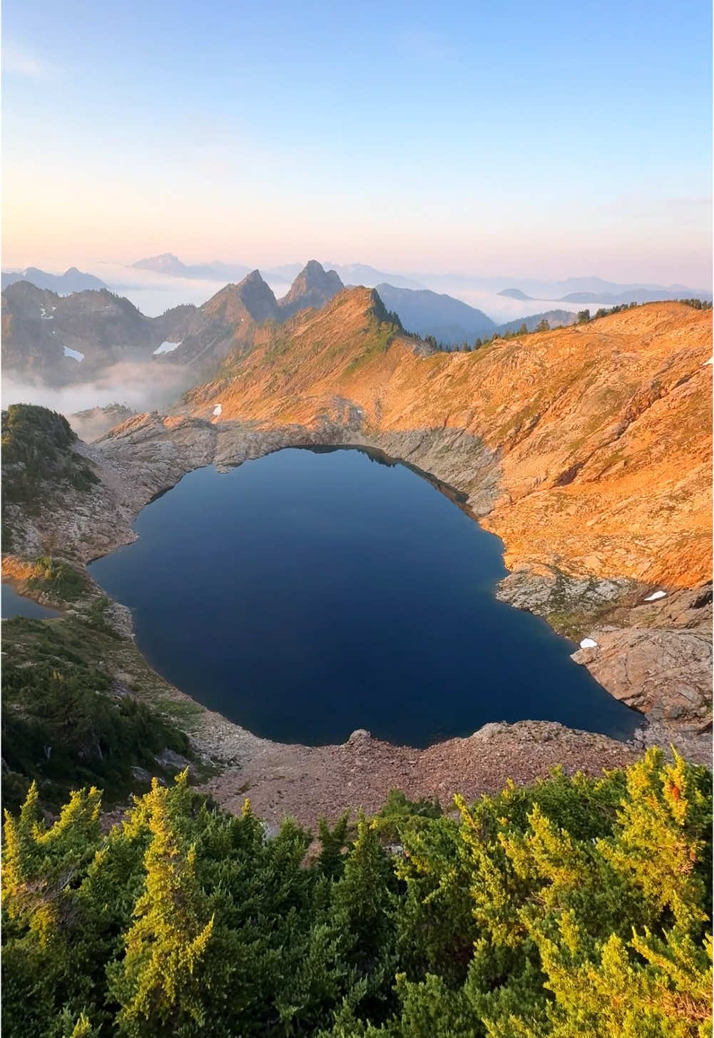 My Top 10 Hikes of 2024: #3: Mountain Loop Backpacking Trip ✨ #hikingtiktok #washingtonstate #pnw 