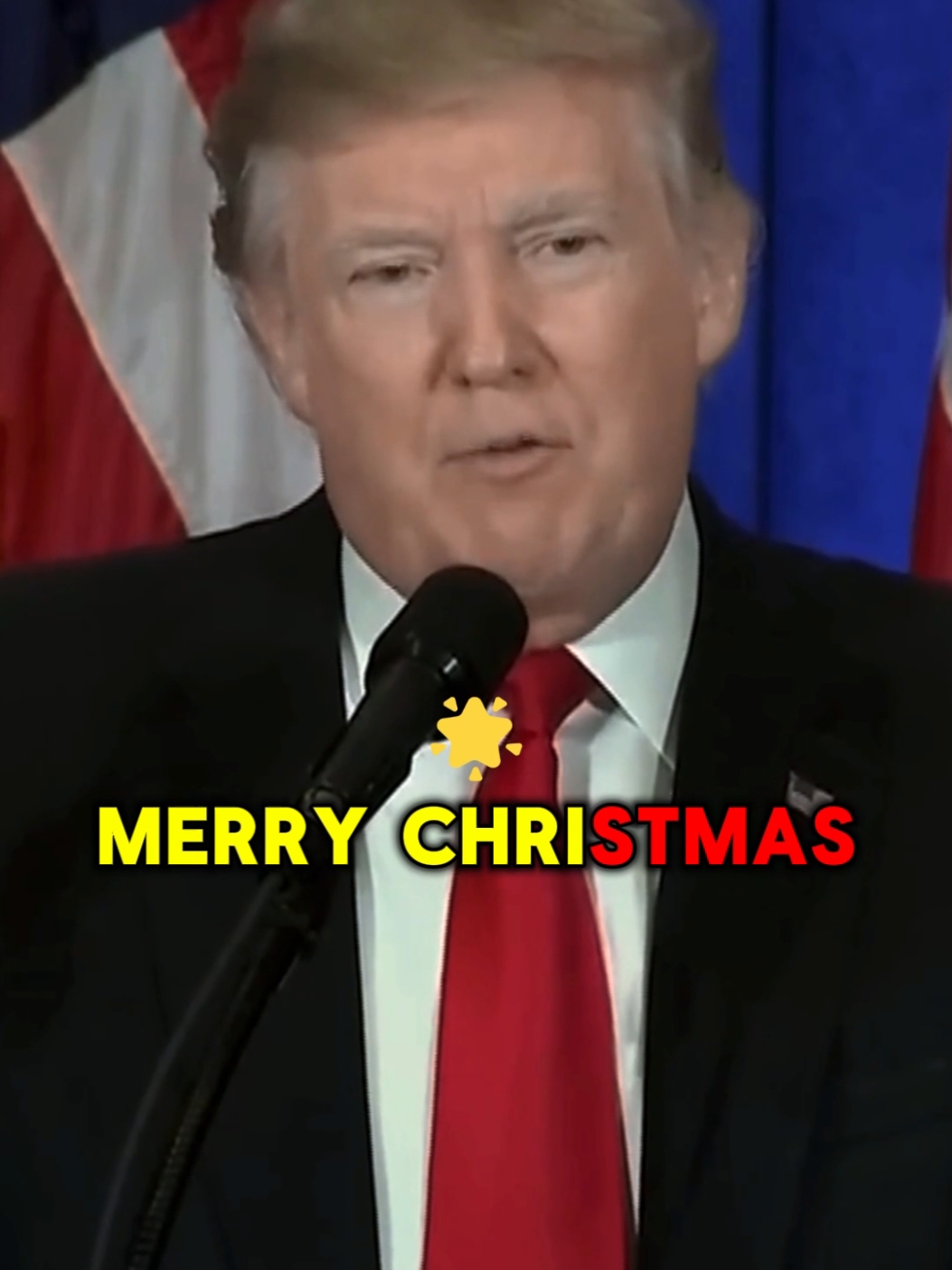 Merry Christmas To All Donald Trump... #donaldtrump #motivation #inspirational #lifelesson #quotes #christmas #2025 