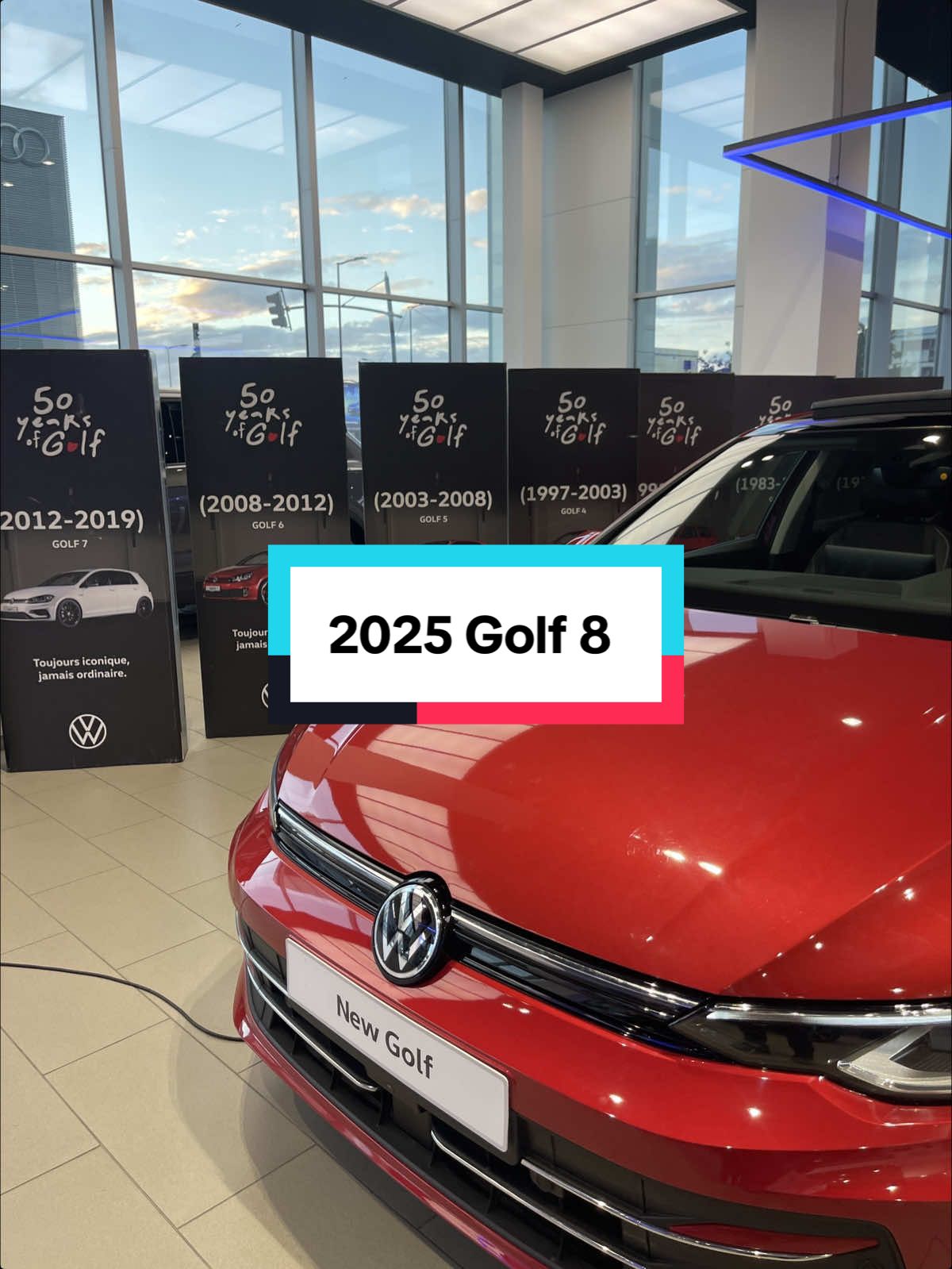 2025 New Golf 8 facelift Maroc ⚡️ 150cv- 4.6 L / 100km #volswagengolf #newgolf8 #golf8facelift #vwgolf 