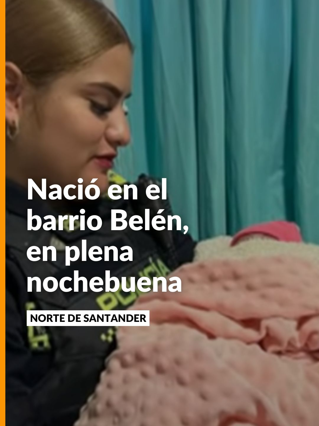 ¿Milagro de Navidad? En el barrio Belén, en Ocaña (Norte de Santander), nació una bebé prematura en plena nochebuena. El parto fue atendido por una patrullera de la Policía. Más en noticiascaracol.com