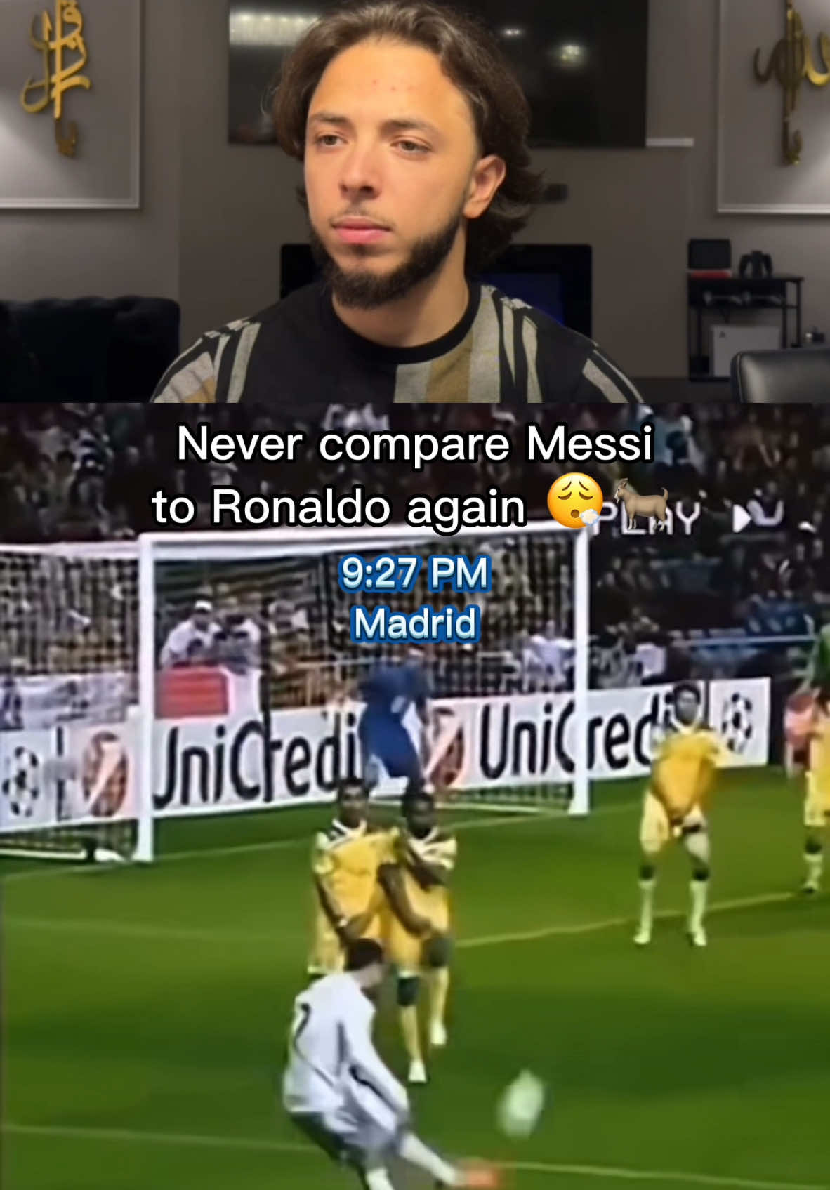 Never compare #messi to #ronaldo again 😮‍💨🐐 #footballtiktok #soccertiktok #cristianoronaldo #cristiano #leomessi #lionelmessi 