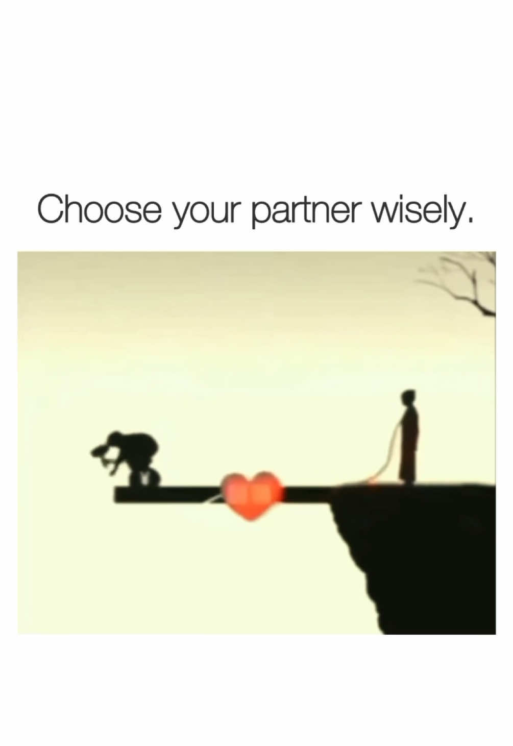 Choose your partner wisely…🙏🏾♥️🗣️ #husband #wife #placeofpeace