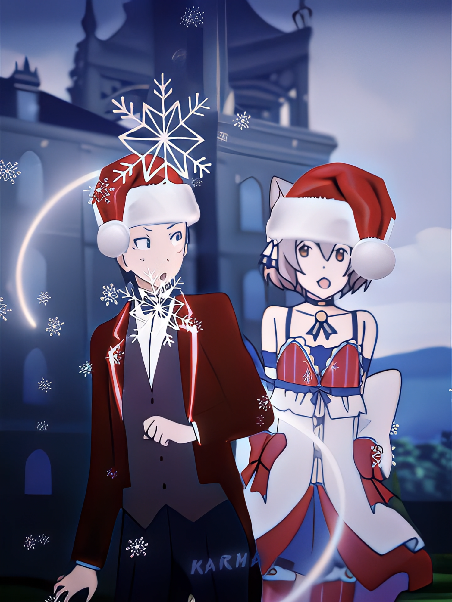 Merry Christmas ❄️ #rezero #anime #animeedit #tik_tok #karmasqd #dreamsqd #tomoe_squad #tempest_squad #rekomendasifilm #rek