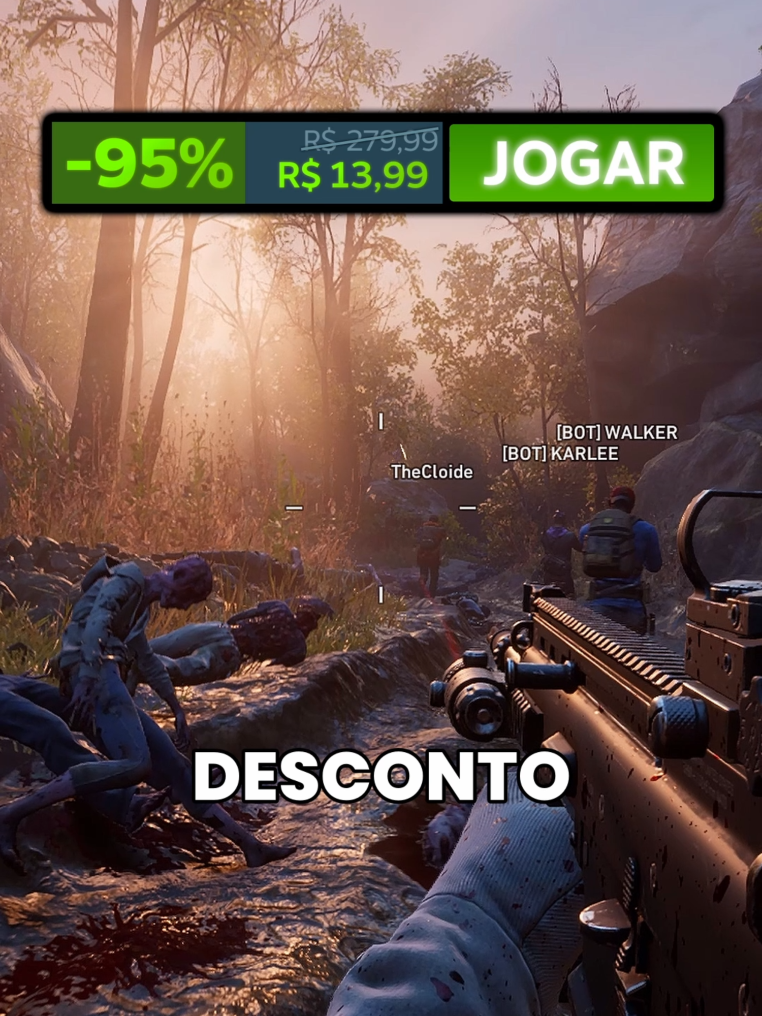 O MENOR PREÇO DA HISTÓRIA! #games #jogos #gaming #back4blood #left4dead2 #left4dead #steam