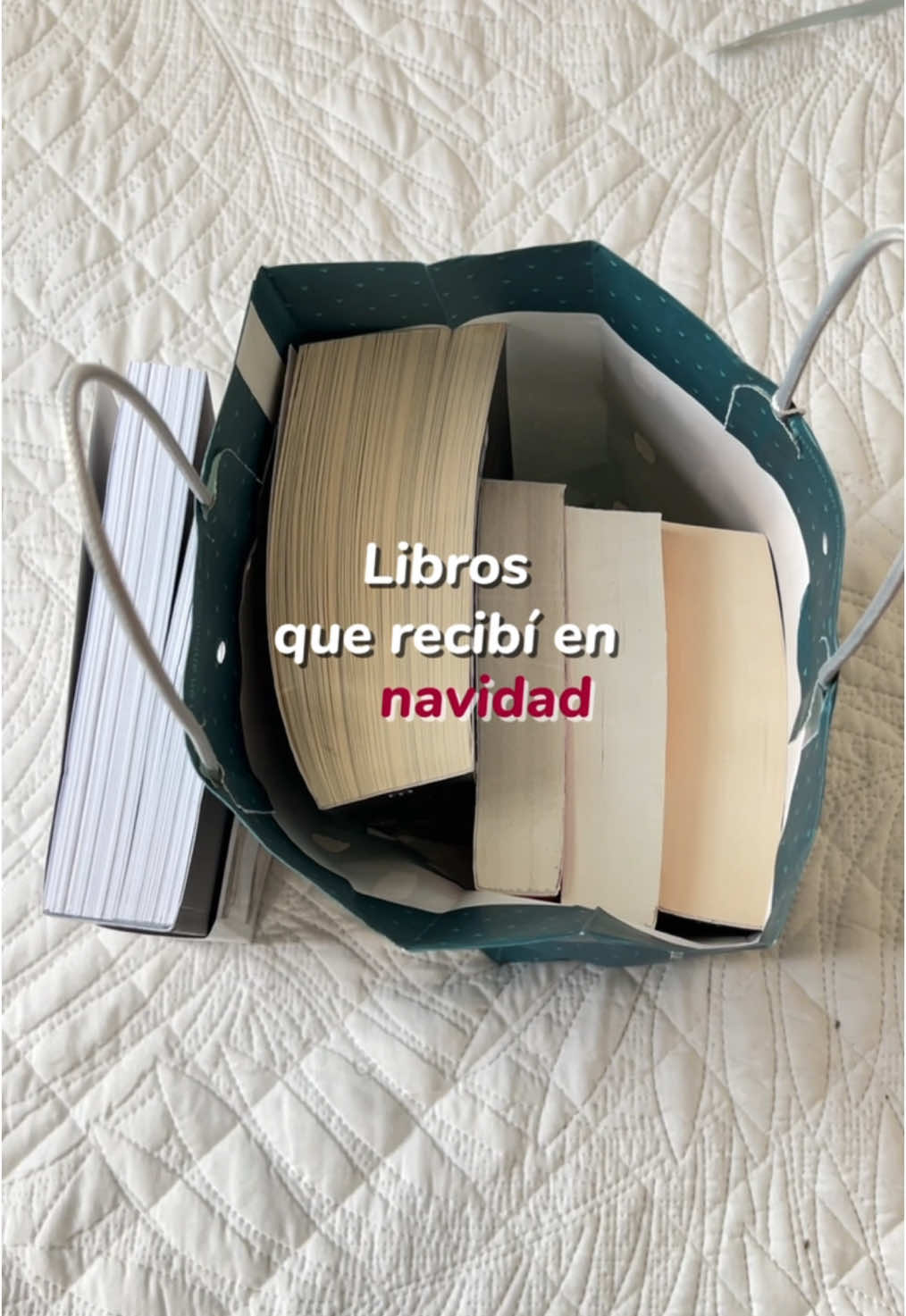 Dime que eres la lectora de la familia sin decirme que eres la lectora de la familia 🩷📚 #BookTok #libros #navidad #merrychristmas #librosen60seg #unboxingbooks #haulbook #alihazelwood #georgerrmartin #juegodetronos #lacasadeldragón #btsbeyondthestory #bagtanseonyondan #libros #books 