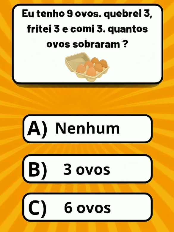 quiz raciocínio lógico! parte| 1 curti e comenta pra eu saber que você acertou tudo. #quizpe#quiz #quizbrasil #conhecimento #perguntas #perguntaserespostas