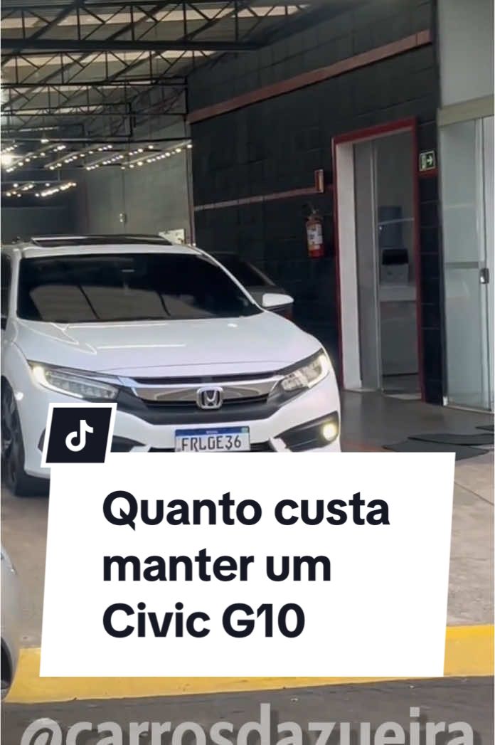 Quanto custa manter um Civic G10  . . . . #civic  #civicg10 #carros #viral #fy