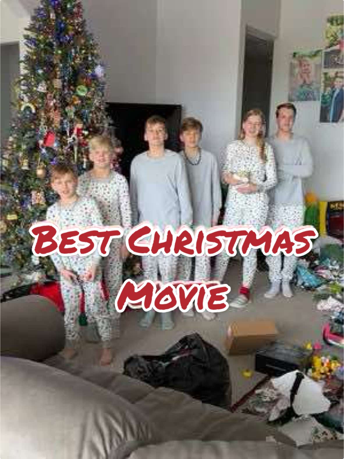 Anyone have the same favs as us? Hope everyone had a wonderful Christmas! YouTube vlog will be out in a few days! #christmas #ChristmasHall #ChristmasGifts #christmaspresents #bigfamily #rollcall #lineup #familyfunpack 